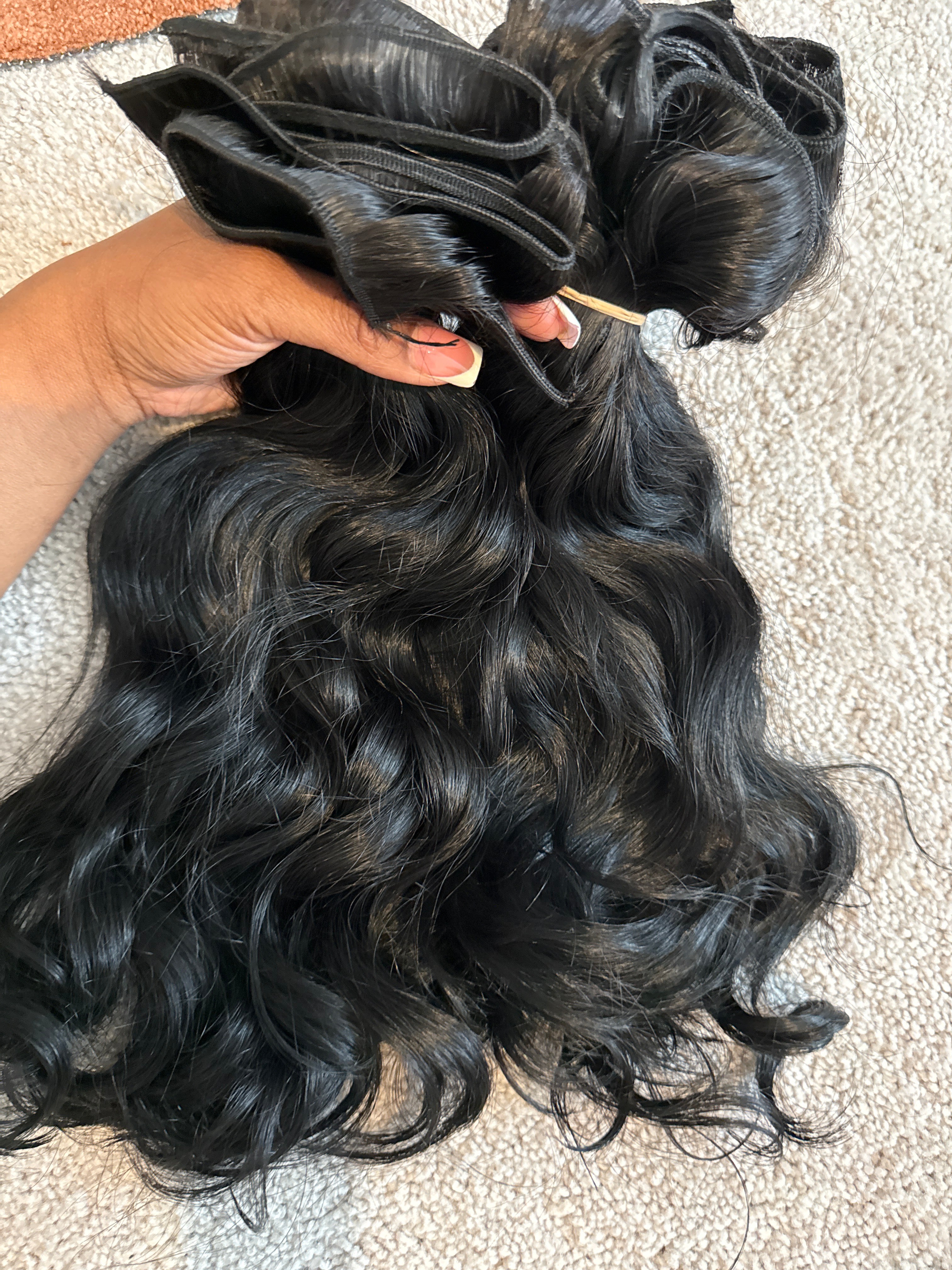 Raw Cambodian wavy 14,16”