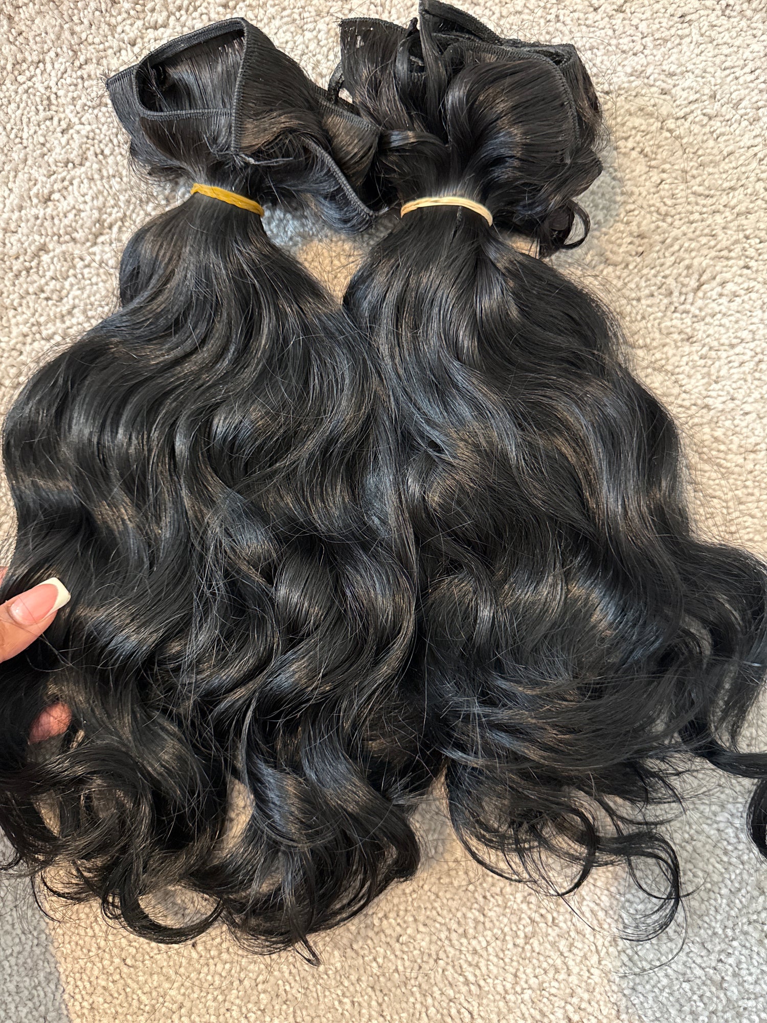 Raw Cambodian wavy 14,16”
