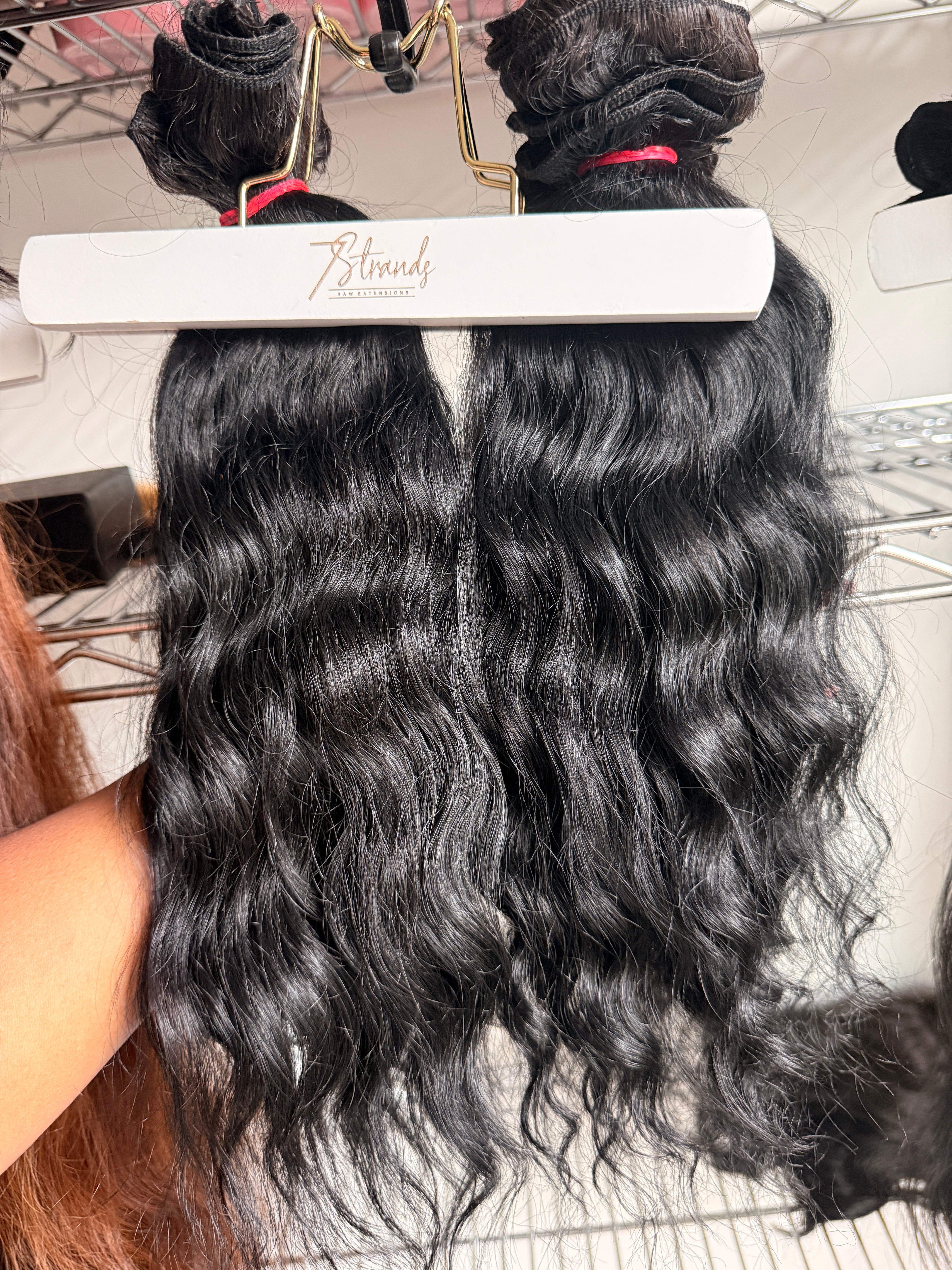 Raw Indian Wavy hair 14,16”