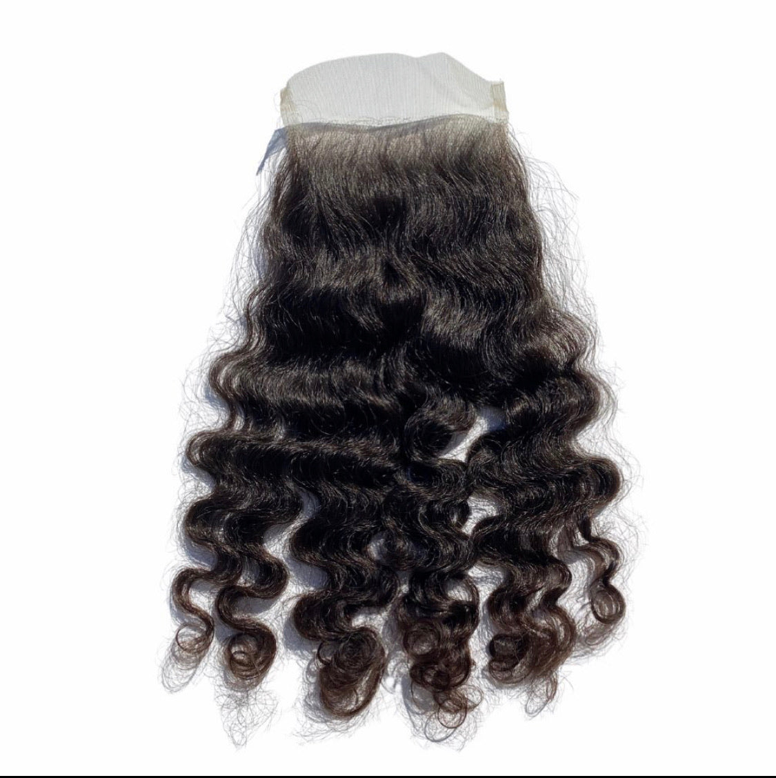 5x5 HD Closure Raw Indian Curly