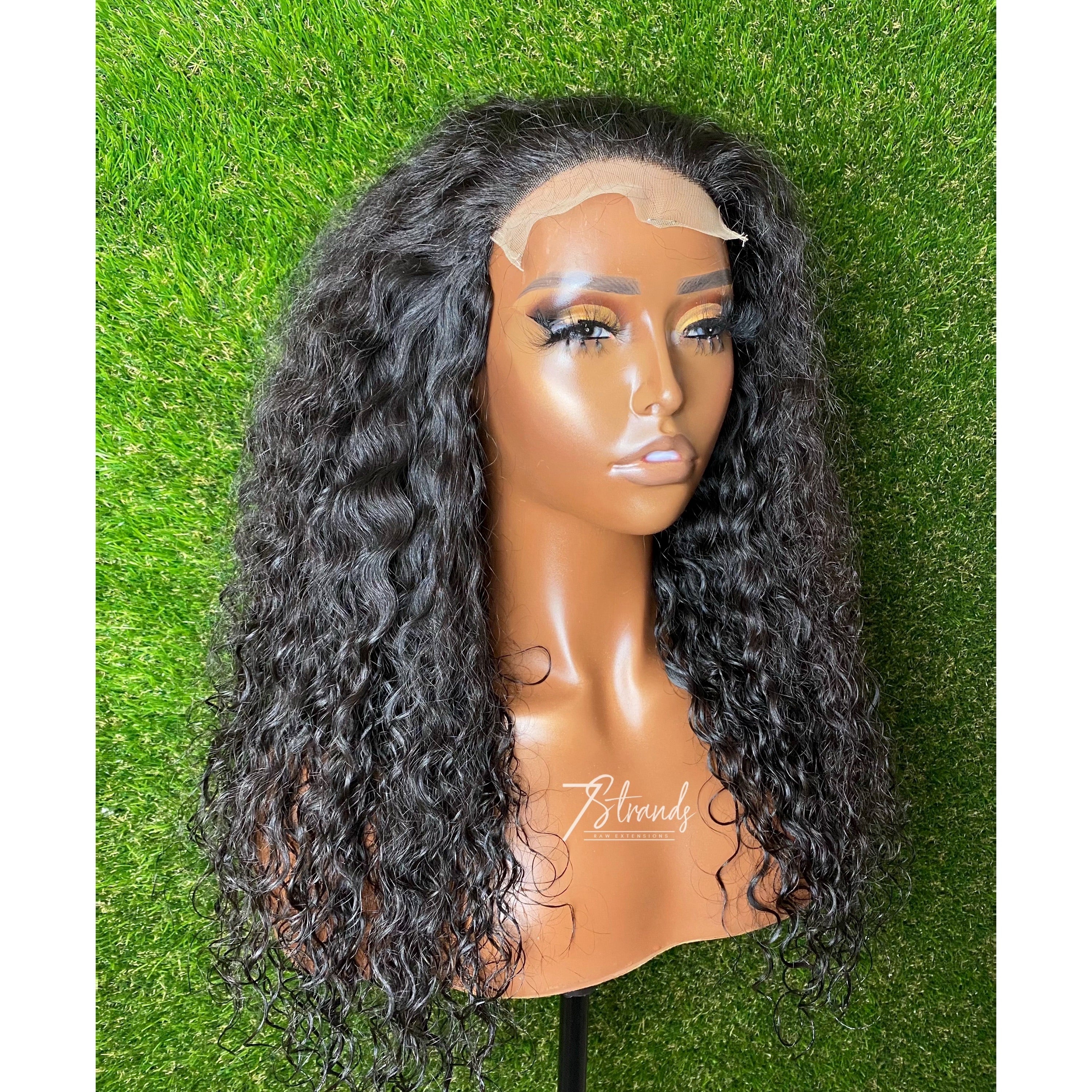 5x5 CLOSURE WIG- Raw Curly (Pre-Order Only 7-21 business days)